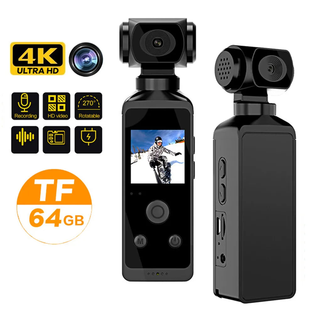 VisionPro 4K360 Pocket Action Camera